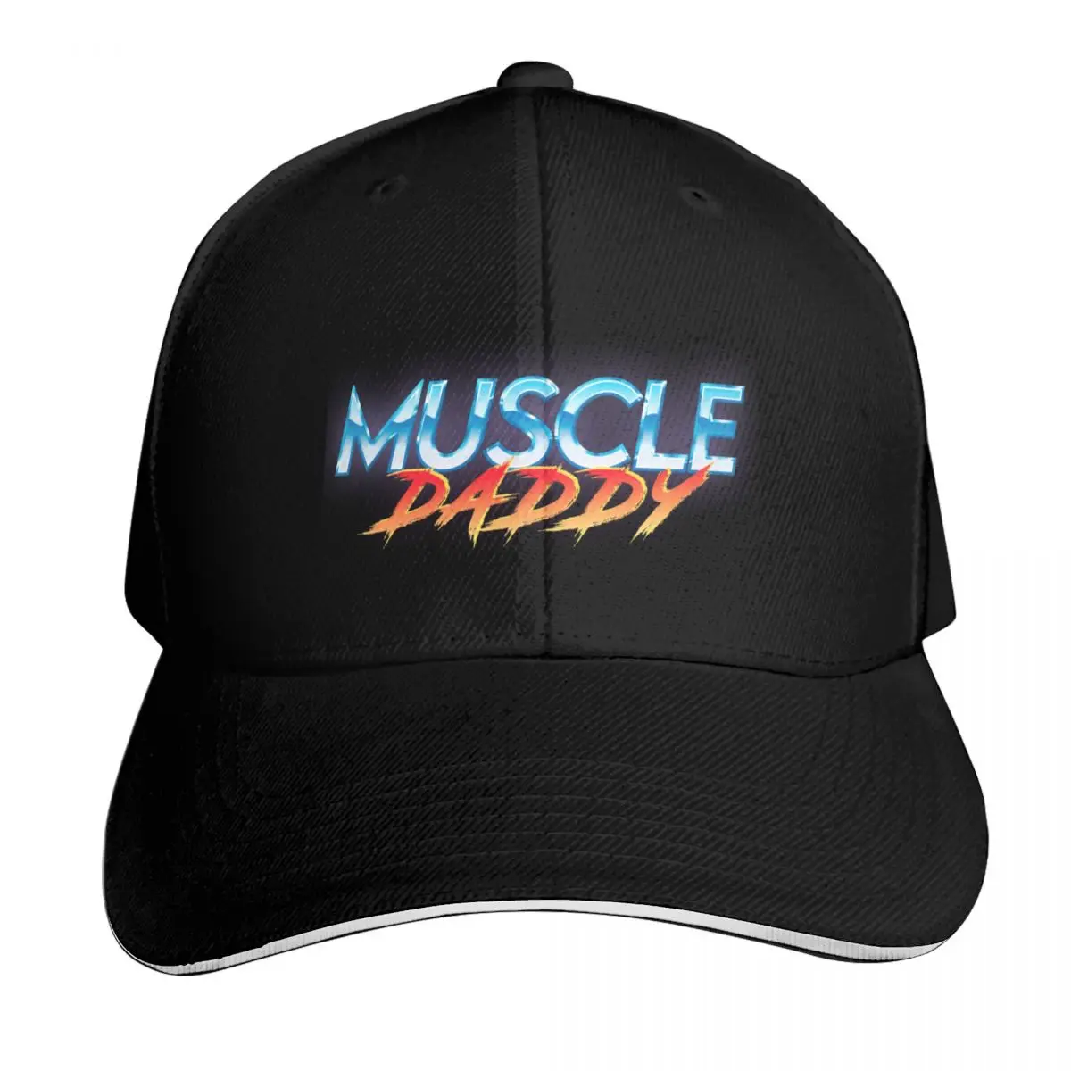 Muscle Daddy Baseball Cap Sun Protection UPF 50+ Breathable Mesh Back Adjustable Buckle Closure