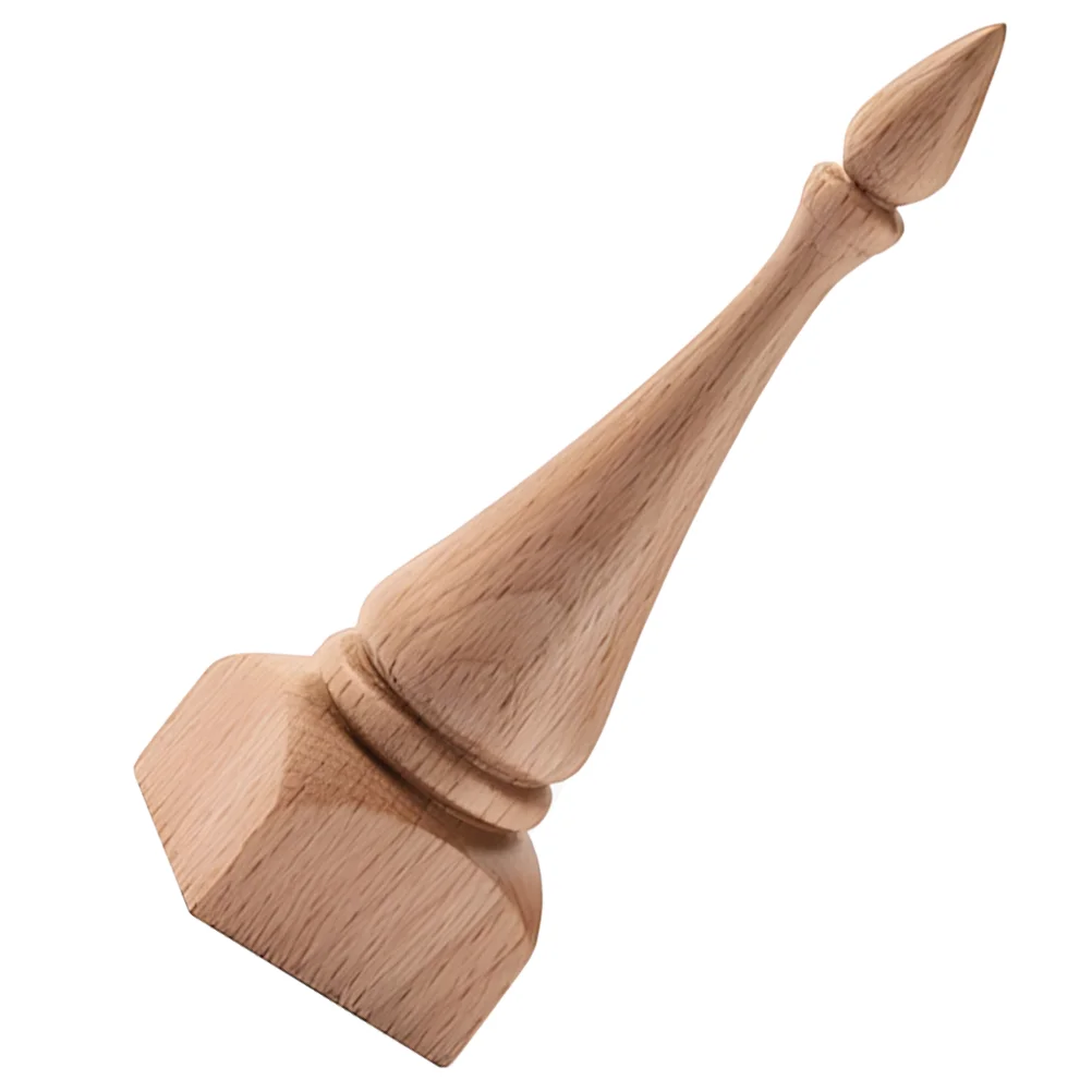 Jewelry Wooden Cone Ring Holder Support Rack Display Stand Conical Holders Organizer Lovers