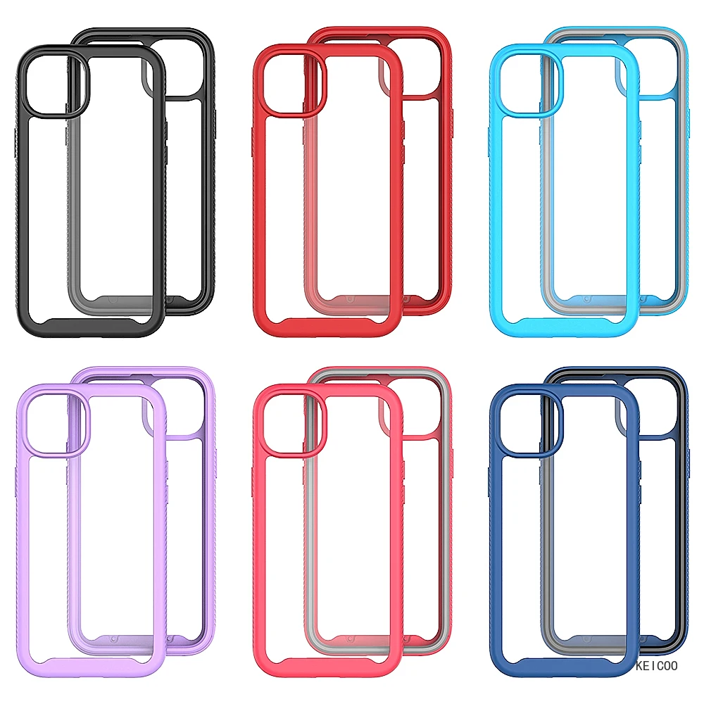 popular silicone Two in one Cases for Samsung Galaxy S 21 21FE 22 23 22Plus 23Plus 22Ultra 23Ultra S23 Ultra SM-S918B housing