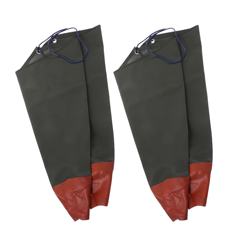 

2 Pairs Arm Oversleeves Rubber Gloves Long Extra Length Elbow Protection Waterproof Oil Proof Kitchen Household Work Sleeves