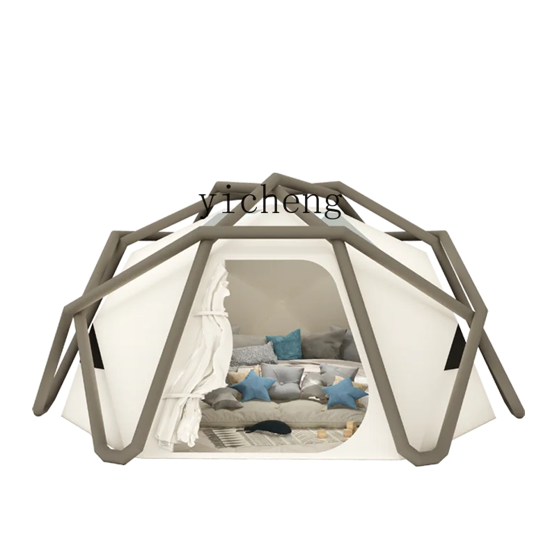 

D10- Camping Inflatable Tent Ball Shape Thickened Rain Viewing Camping Equipment