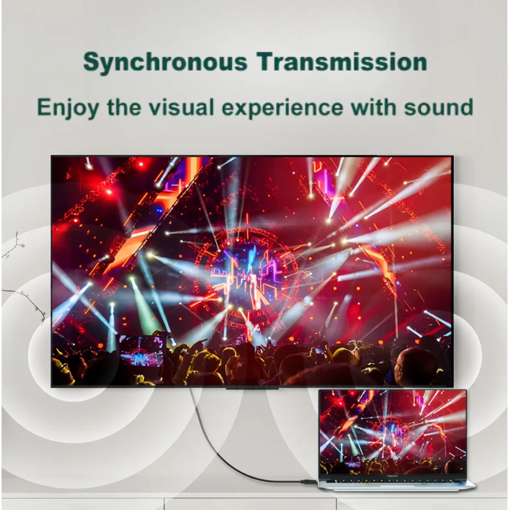 4K * 2K DisplayPort إلى HDMI محول متوافق 1080P DP إلى HDMI محول 1.8 متر كابل لسطح المكتب الكمبيوتر المحمول شاشة تلفاز العارض