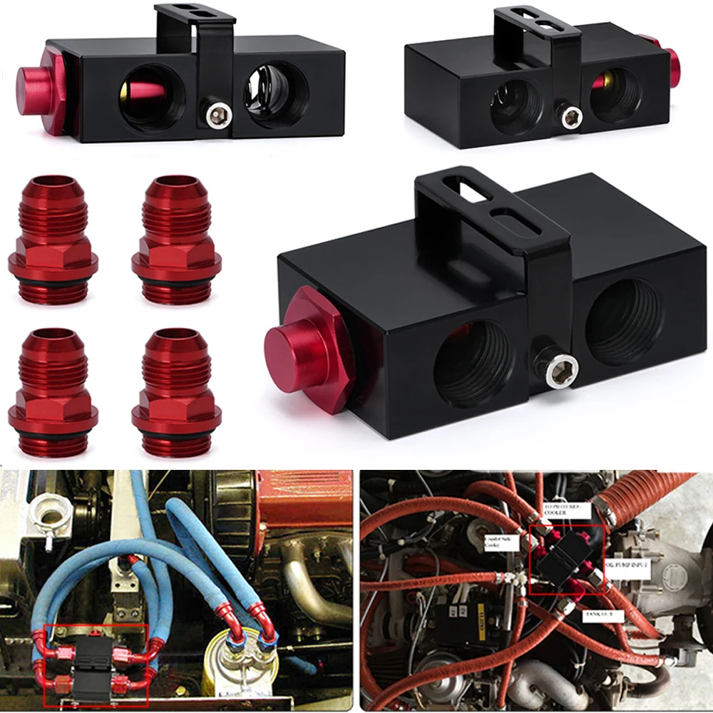

Сэндвич-адаптер AN10 для масляного фильтра с встроенным масляным термостатом
