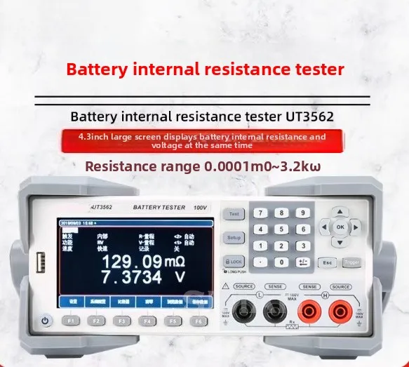 3562/3563 Battery Internal Resistance Tester | Measures Voltage & Resistance, Model 677A