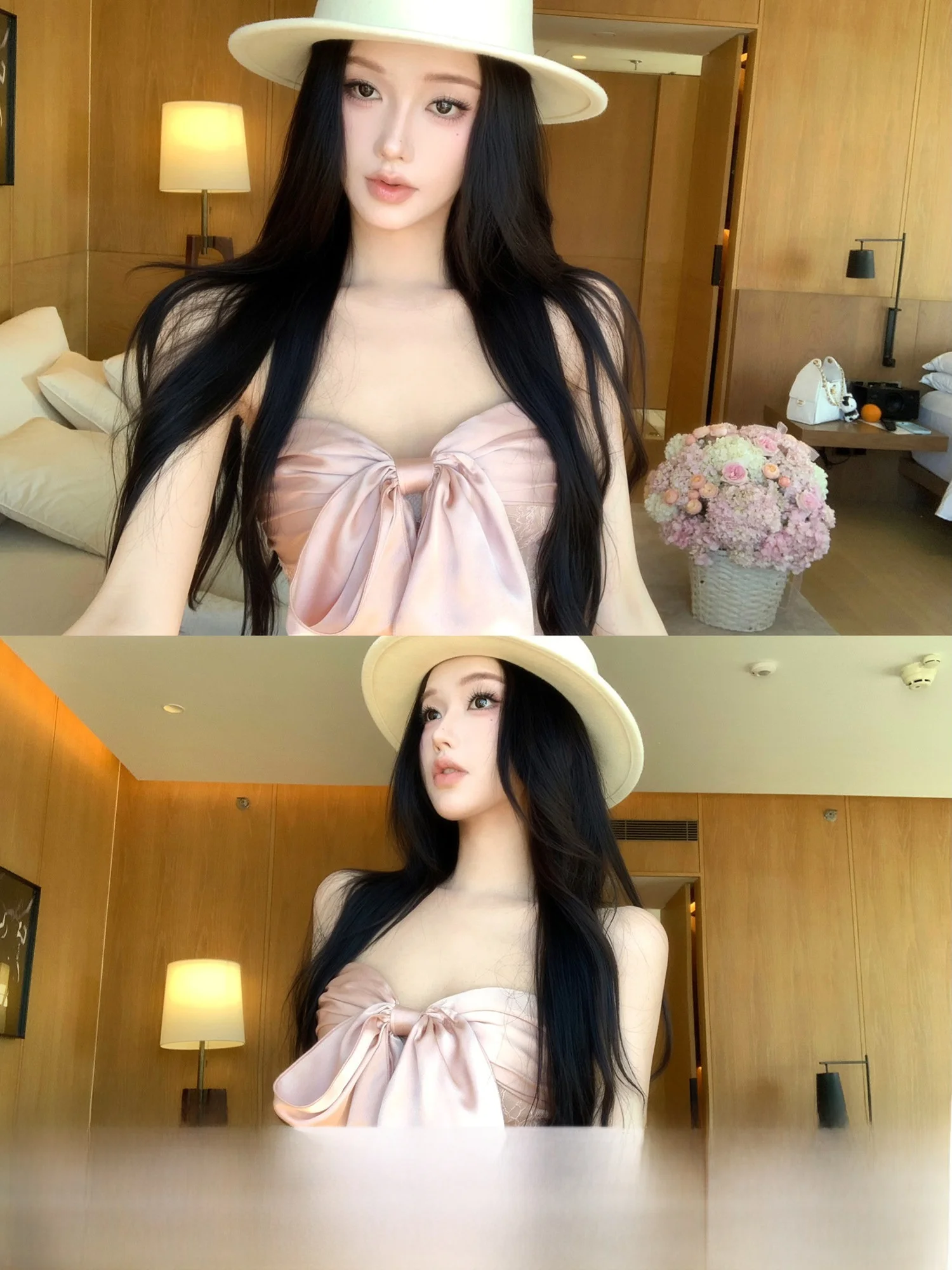 

Lilith Lace Fibone Bowtie Bustier High Waist Satin Tail f Skirt Two Piece Set Women's Faion Casual Sle Winter Wear