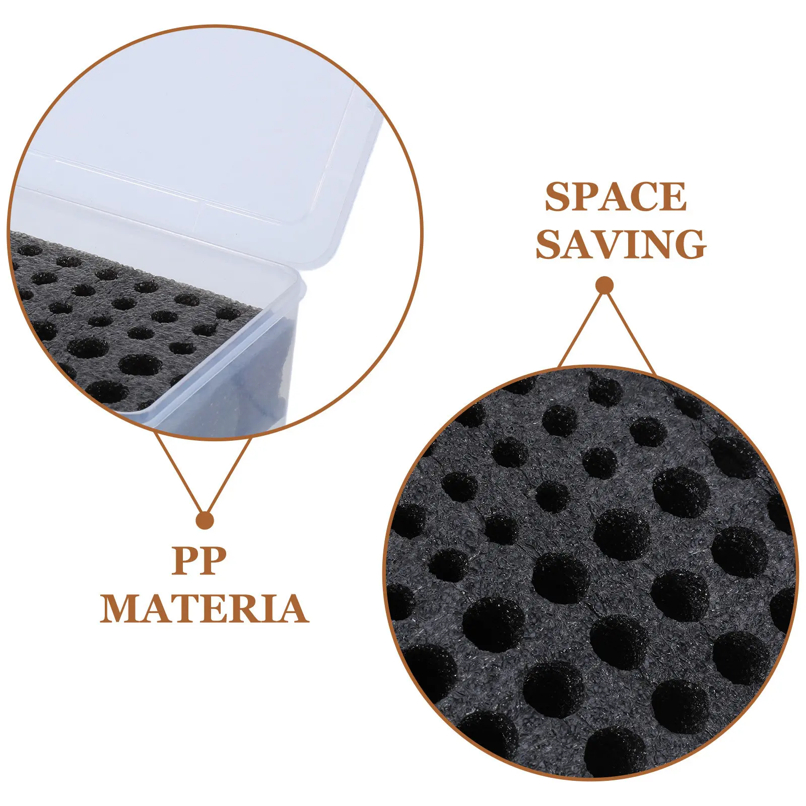 Battery Organizer Box Aa Aaa Multipurpose Dustproof Storage Container Lockable Transparent Lid Battery Holder Case for Remote