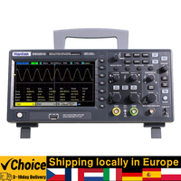 DSO2D15 Digital Oscilloscope Meter Desktop Oscillograph Oscillometer 800 * 480 Pixel 7 Inch TFT LCD Screen 2CH+1CH Channe