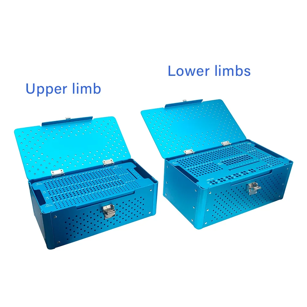 

Orthopedic Locking Bone Screw box sterilization case Bone Nail Placement Storage tray