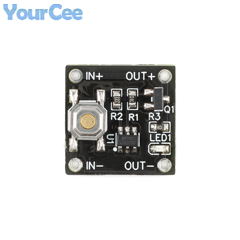 10 pz/1 pz Singolo Collegamento Chiave Interruttore Bistabile 0.5uA Carico Continuo 2A A Bassa Potenza Micro Pulsante di Collegamento Modulo