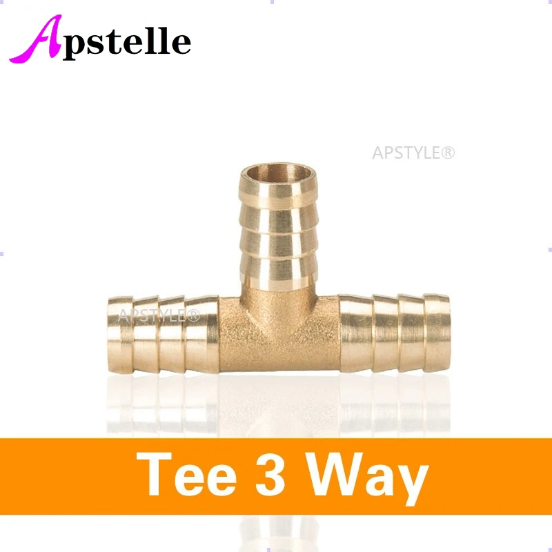 Đồng Thau Lắp Đồng Chùa Cổng Kết Nối Ống Phụ Kiện 2 3 4 Cách Thẳng/L/Tee/Y/Đeo Chéo 4/5/6/8/10/12/16/19Mm Cho Khí/Nước ống