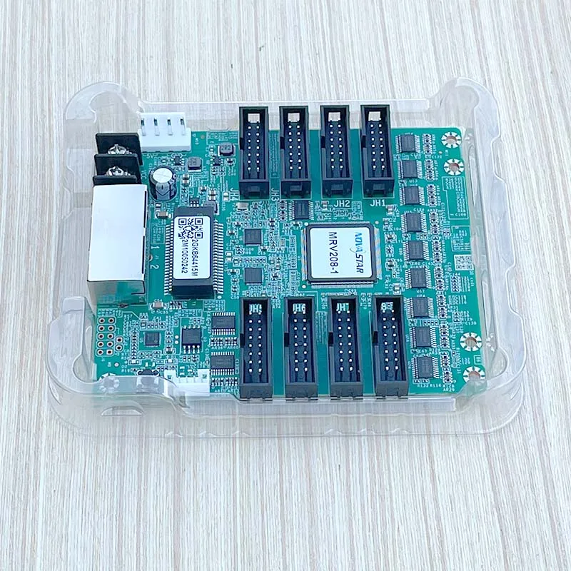 Novastar MRV208-1 Receiving Card LED Video Wall Controller Outdoor Indoor  Display Screen RGB Matrix 8 HBU75 Full Color Module
