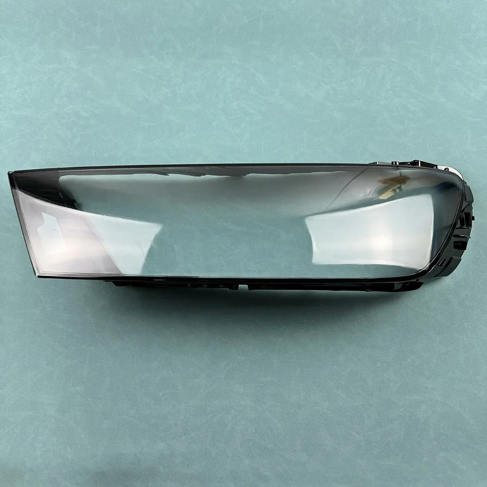 For Audi Q7 2016 2017 2018 2019 Transparent Headlamp Cover Headlight Mask Lampshade Lamp Shell Plexiglass Replace Original Lens
