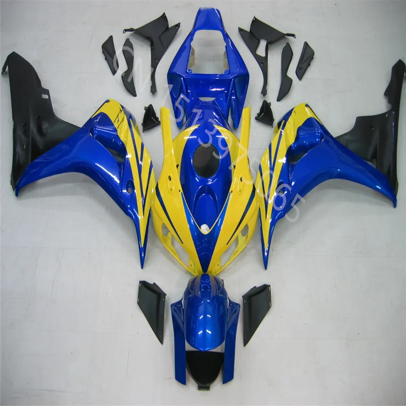 

Blue yellow black motocycle Fairing kit fit for honda CBR1000RR 2006 2007 CBR1000RR 2006 -2007 Injection molding Fairing