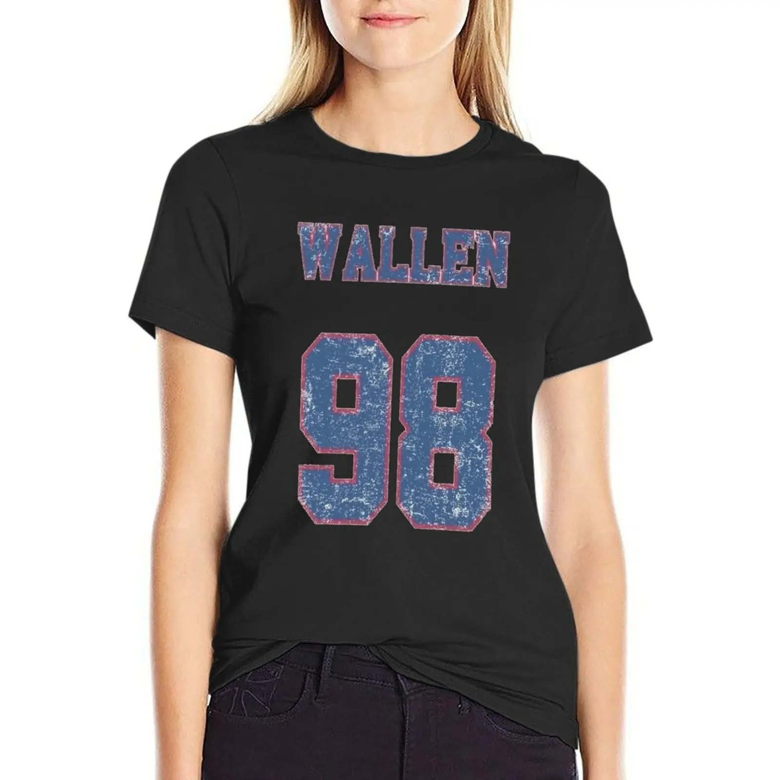 Wallen 98 T-Shirt animal print shirt for girls funny clothes for woman