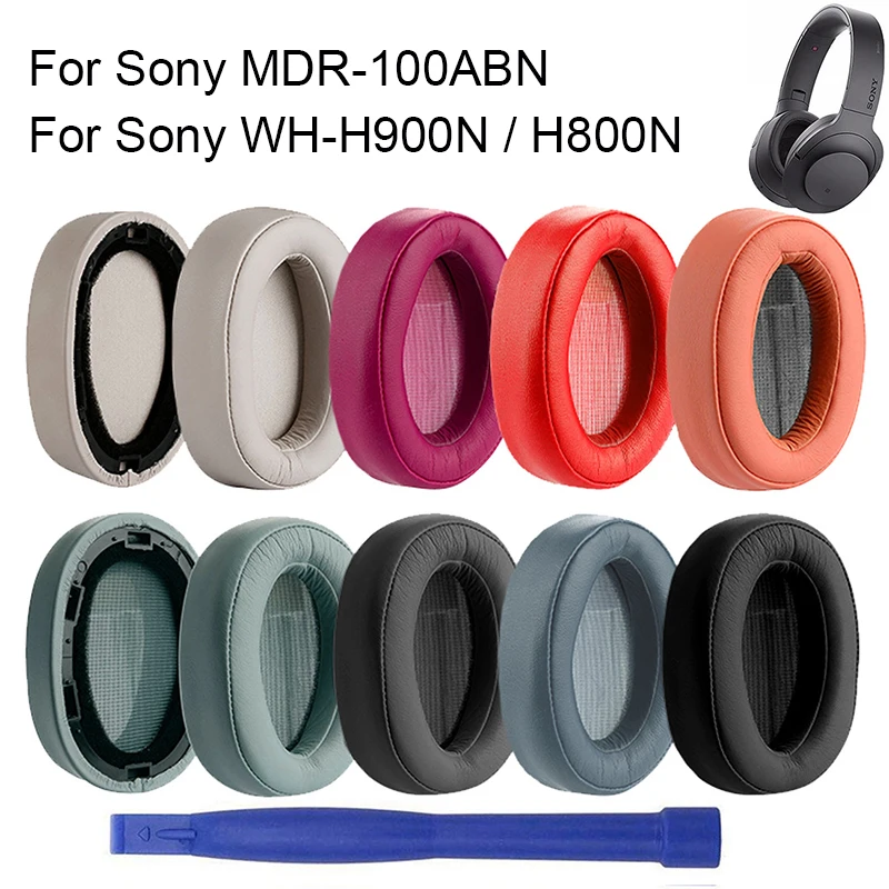 

2Pcs Replacement Earpads Ear Pad For Sony MDR 100ABN MDR-100ABN WH H900N WH-H900N Headphone Cushion Cups Ear Cover Earpad