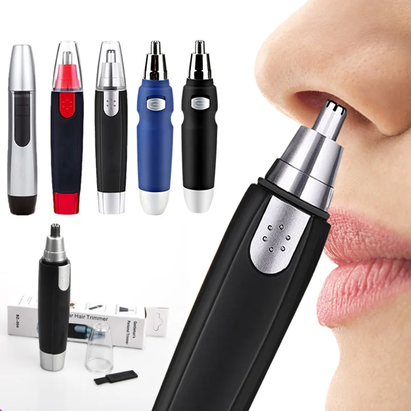 Electric Nose Hair Trimmer Ear Face Eyebrow Hair Clean Trimmer House Home Men Women Nose Hair Nose Remover Face Care Kit 2024