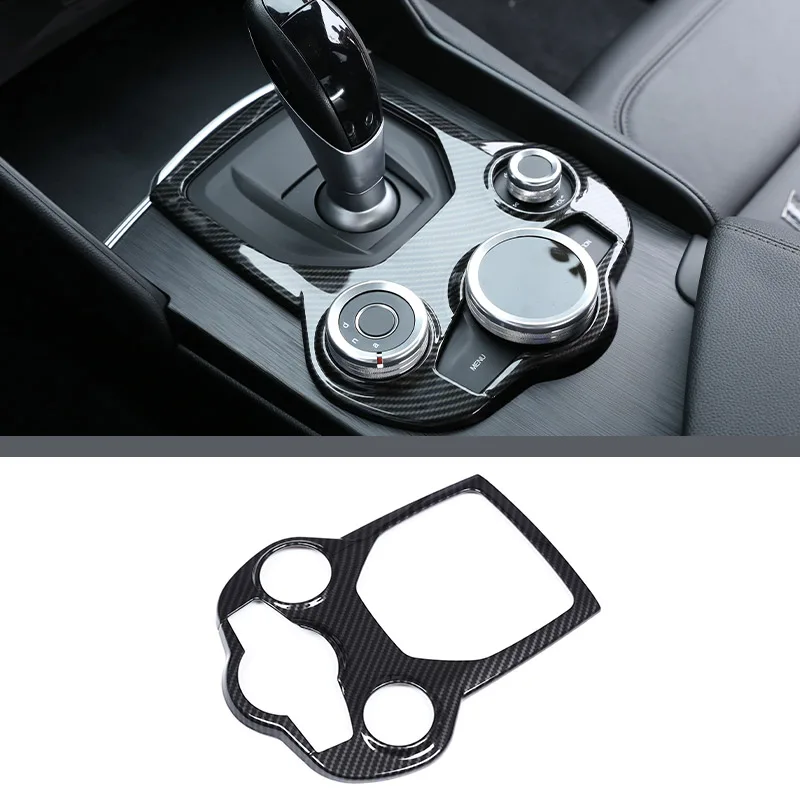 Abs Koolstofvezel Voor Alfa Romeo Stelvio 2017-2020 Auto-interieur Trim Sticker Accessoires Auto Modificatie Auto Styling - afbeelding 1