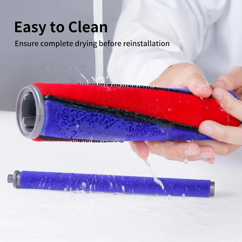 ABBK-Cabezal de limpiador de rodillo suave para Dyson V7 V8 V10 V11 V15 reemplazo de cabezal de aspiradoras inalámbricas para suelos duros