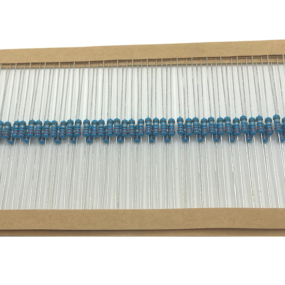 740-teiliges 1/4-W-Widerstandsset, 37 Werte, Widerstandssortiment, 1 Ω ~ 1 MΩ, 0,25 W, 1 % 5 % Metallschichtwiderstände für DIY-Projekte und Experimente – Detail 4