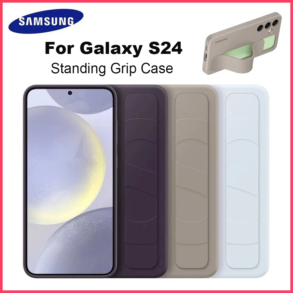 Original Samsung Standing Grip Case For S24 Standing Grip Case EF-GS921CUEGUS S24 Standing Grip Cover