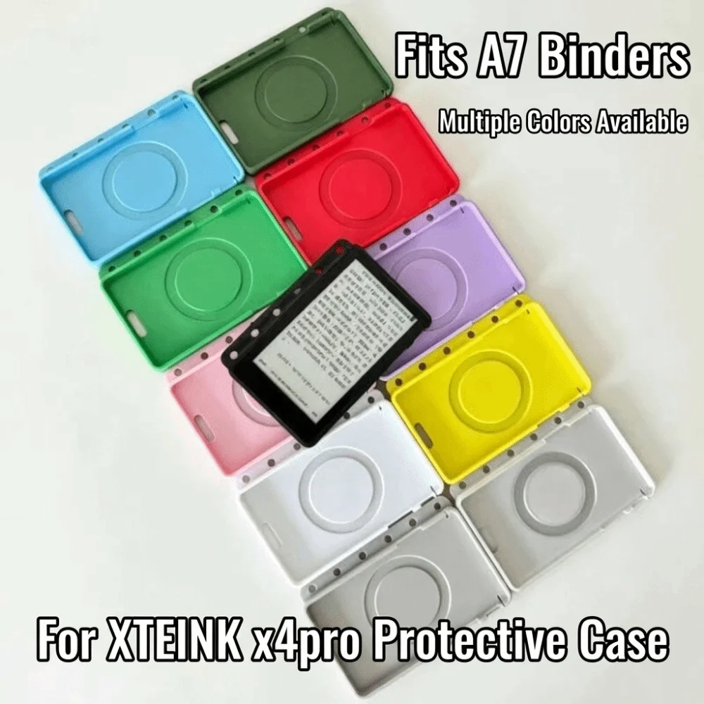 3D Printed Protective Case Anti-Drop Collision For A7 Handbooks Magnetic Shell Case Hard Cover for XTEINK X4 Pro