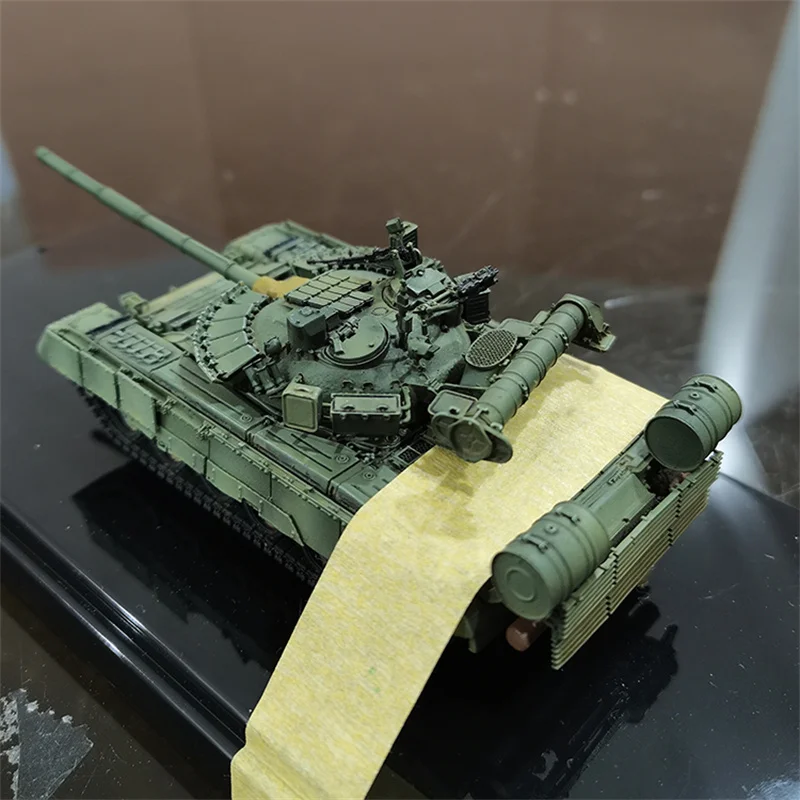 Масштабная модель 1:72, русский танк T-80BVM MBT, корпус морской пехоты, смола, основный боевой танк, коллекция игрушек, украшение для фанатов, подарок