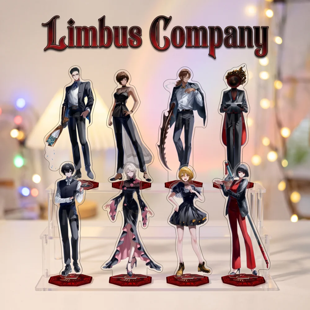 Limbus Company Dante Yi Sang Faust Ryoshu Meursault 10&15CM Acrylic Stand Keychain 2026 New Anime Stand Tabletop Decor  Gift