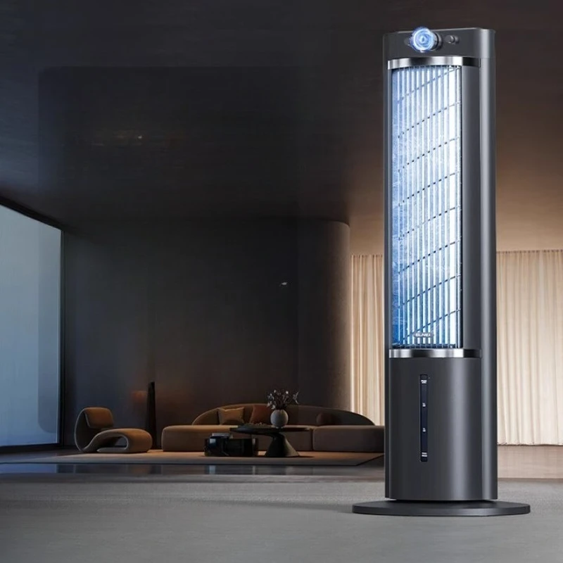 

Air conditioning fan Refrigeration household bedroom small air cooler, indoor portable mobile small air conditioner electric fan