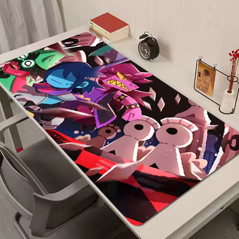 Mouse Pad Office Laptop Non Slip Rubber Extended Desk Mat Pixel Game D-deltarune HD Print Mousepad PC Gaming Anime Keyboard Pad