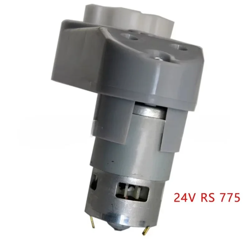 

24V RS775 High-Speed Motor Gearbox For Motor Upgrade Electric Motor Gearbox With Wire Connectors Kit