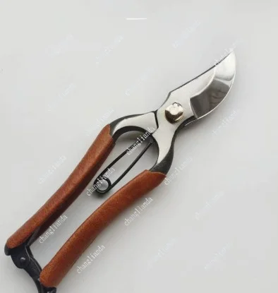 Vintage Hand Forged Pruning Shears, Traditional Forged Garden Scissors, Heavy Duty Fruit Tree Branch Cutter
