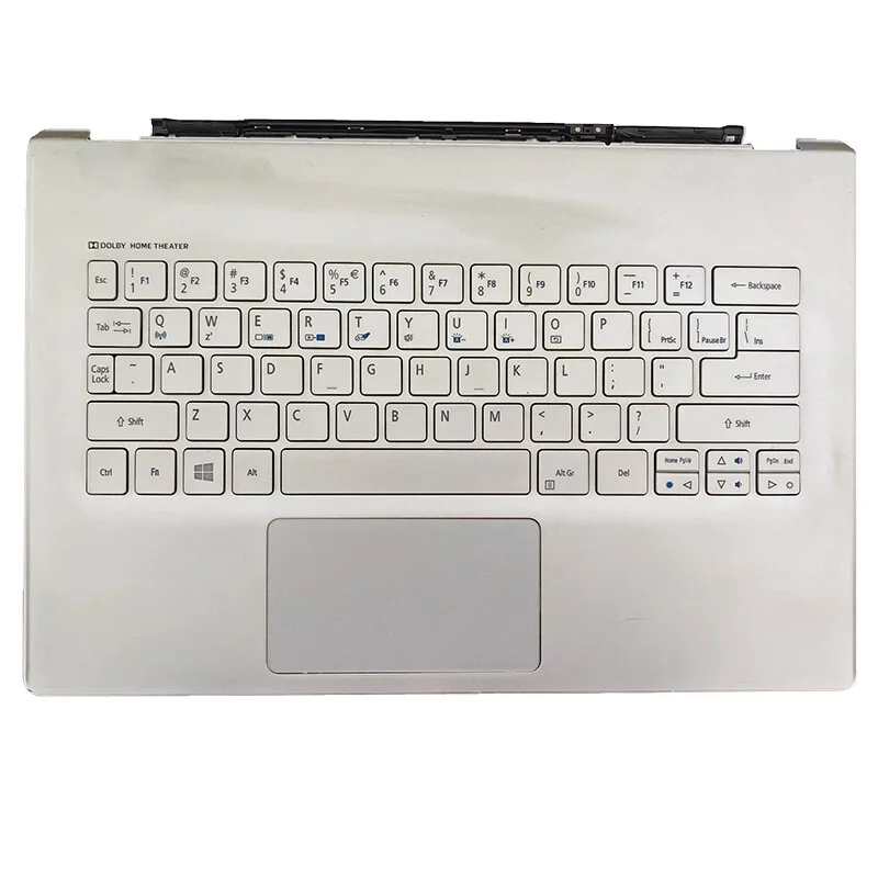 C  FOR Silver Palmrest US with Keyboard Touchpad for ACER Aspire S7-392