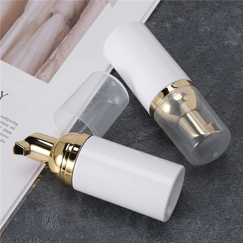 -ESTR 40 قطعة 30 مللي زجاجة رغوة بلاستيكية موزع سائل موس الصابون ، غسول شامبو فروث تعبئة زجاجات رغوة