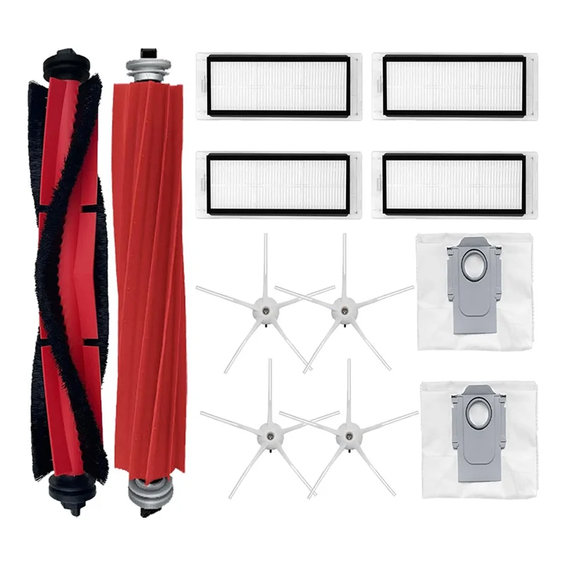 ABVI-Main Brush Replacement Main Brush Plastic Main Brush For Roborock Q5 Q5+ Plus Robot Vacuum Accessories