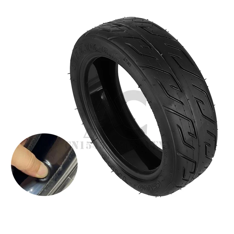 High quality 10x2.70-6.5 tubeless tubeless tire with jelly glue suitable for 10 inch 10x2.70-6.5 electric scooter tire