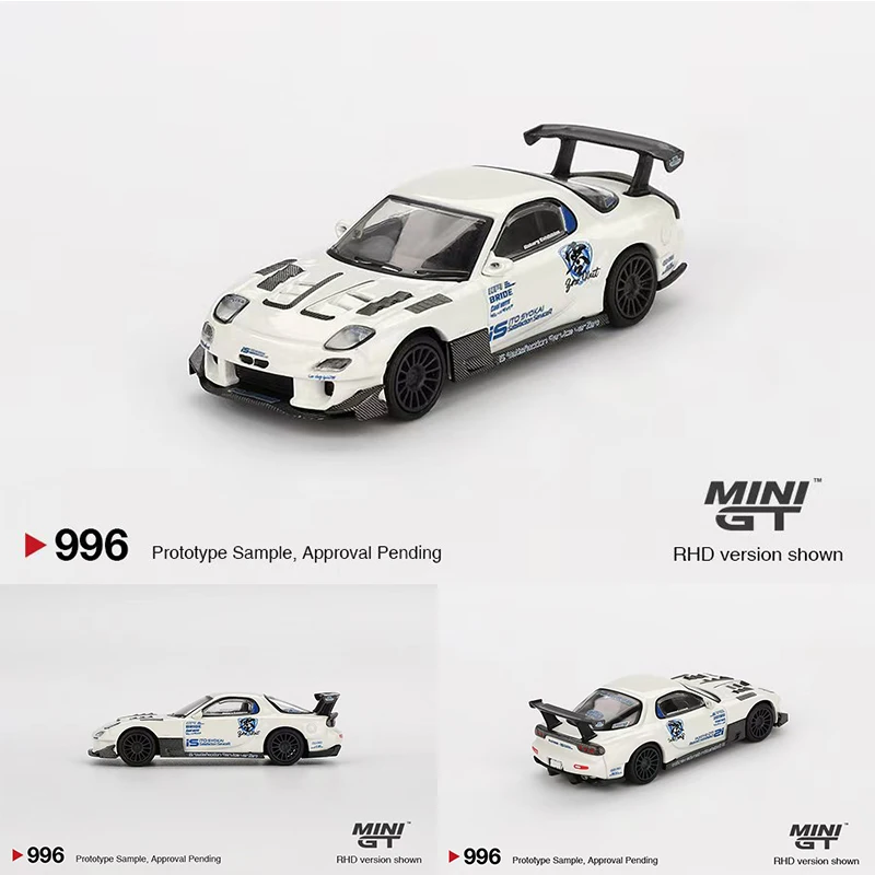

PreSale MINIGT 996 1:64 Mazda RX-7 FD3S Itosyoukai Rei-gouki With RE Amemiya Diecast Car Model Collection Toys