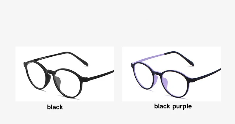 Vintage Runde Lesebrille Männer Frauen Anti-blau Licht Brillen Hohe Qualität TR90 Leser Retro Blockieren Blau Licht Brillen – Detail 7