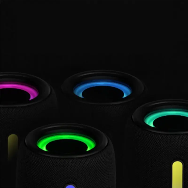 

*ABAB F26 TWS Беспроводной Bluetooth 5,3 10 Вт Портативный динамик Мощный динамик RGB Красочный свет Сабвуфер 360 Стерео объемный звук