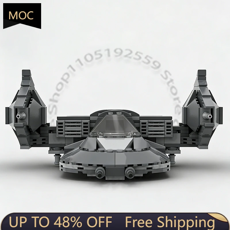 

374 PCS Space War Model modular starfighter MOC Customize Modular Building Block Technology Popular DIY Boys Festival Toy Gift