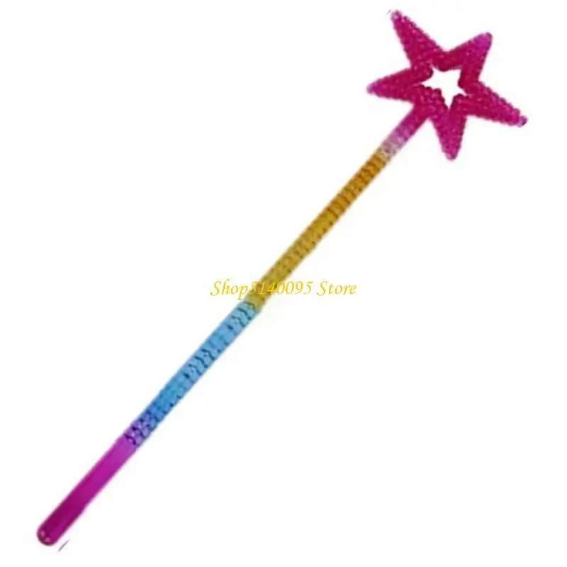Dxae Star Princess Magics Wand voor kinderen Star Fairys Wands, Star Wands, Angel Magics Wands for Kids Girls Halloween Cosplay