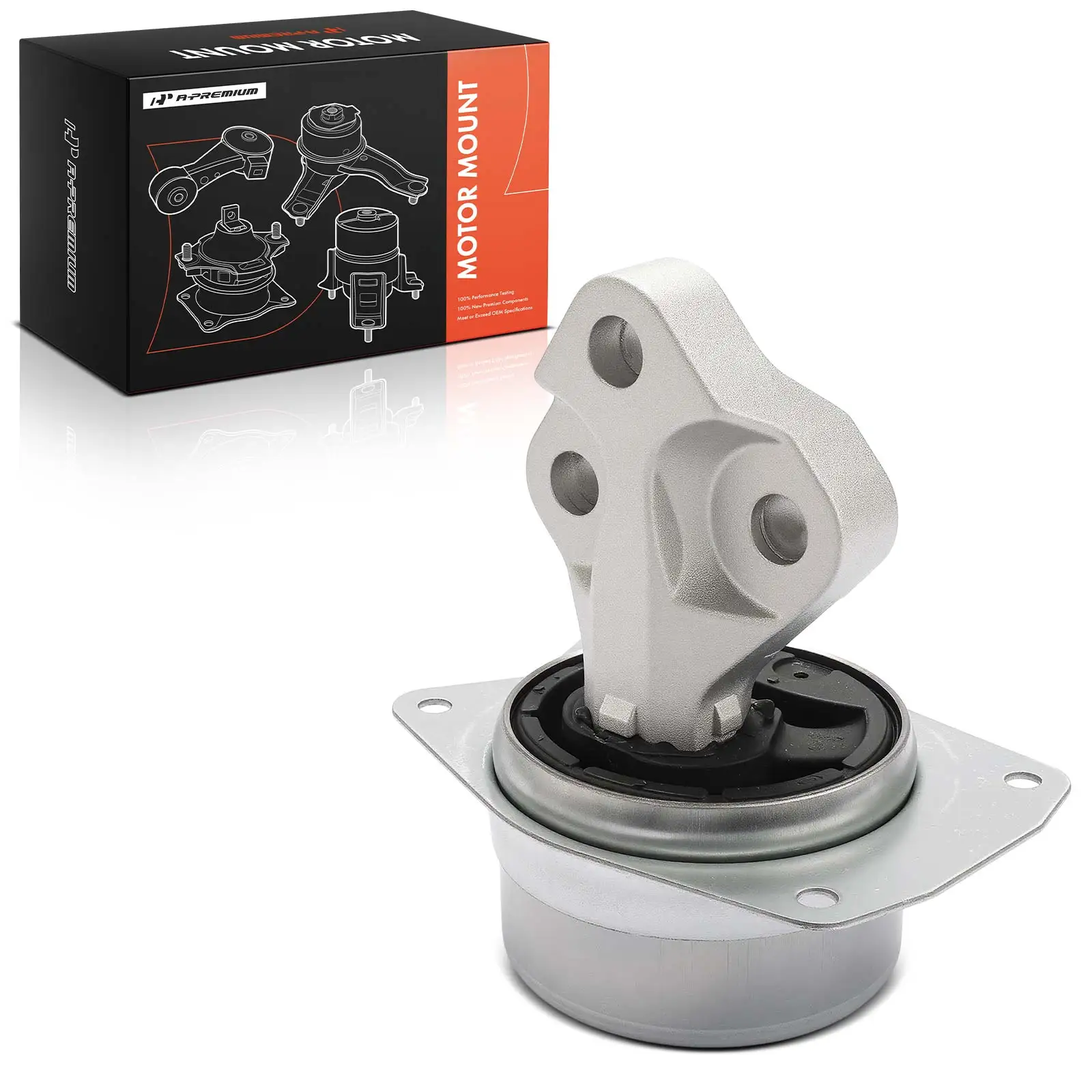 A-Premium Center Transmission Mount for Cadillac SRX 2010-2011 Buick Regal 2011-2013 Saab 9-5 2011