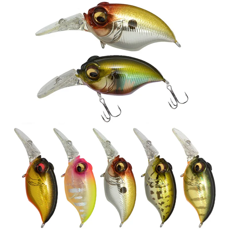 

ZWICKE 1Pcs 42mm 6g Topwater Crankbait Minnow Fishing Lure Floating Mini Crank Wobbler Fishing Lure Japan Noisy Hard Bait Crank