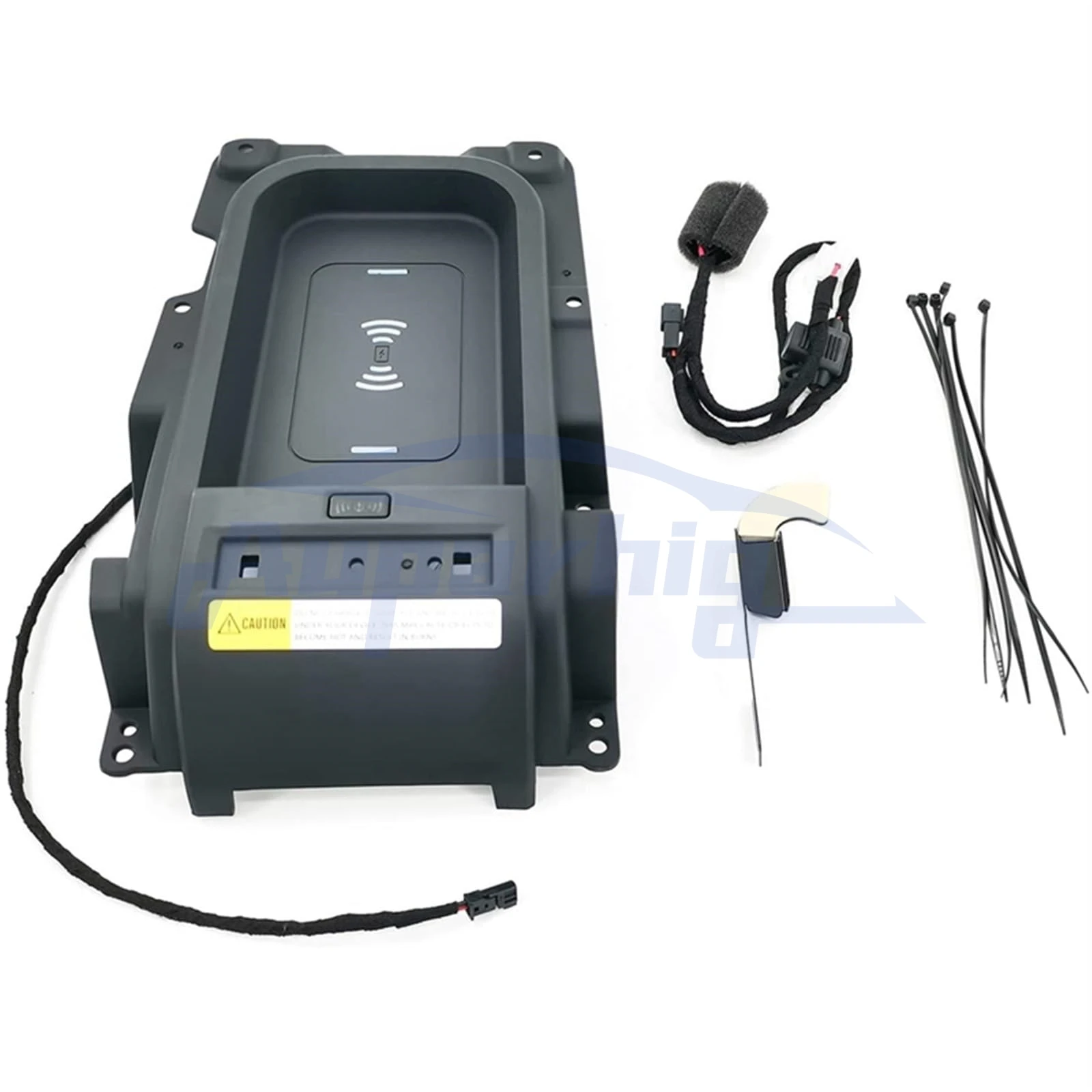 Auparhig New Center Console Wireless Charging Tray 00016-34506 For Toyota Tundra 2014-2021 Fast Qi Wireless Charger Auto Parts