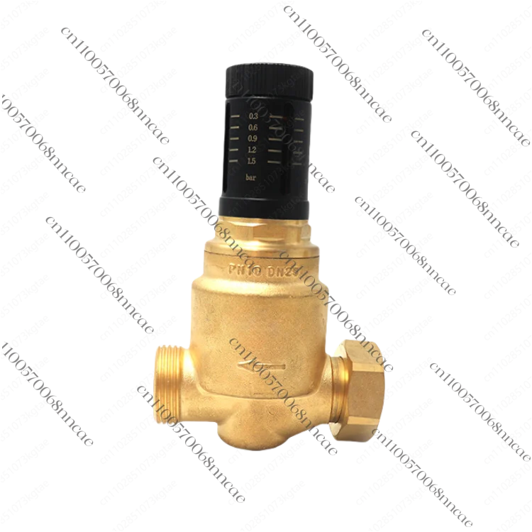 360-Degree Visible Differential Pressure Control Brass Bypass Valve for Air Conditioning/Heat Pump