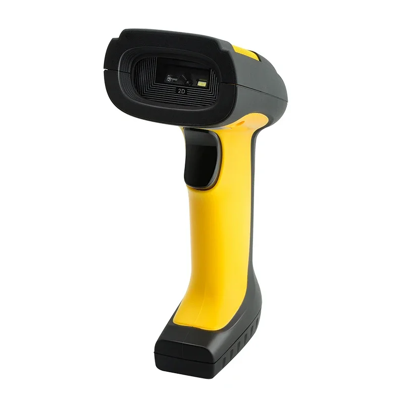 신형 Xincode X-6301B 견고한 산업용 무선 바코드 리더 QR 코드 바코드 스캐너 충전 베이스 포함