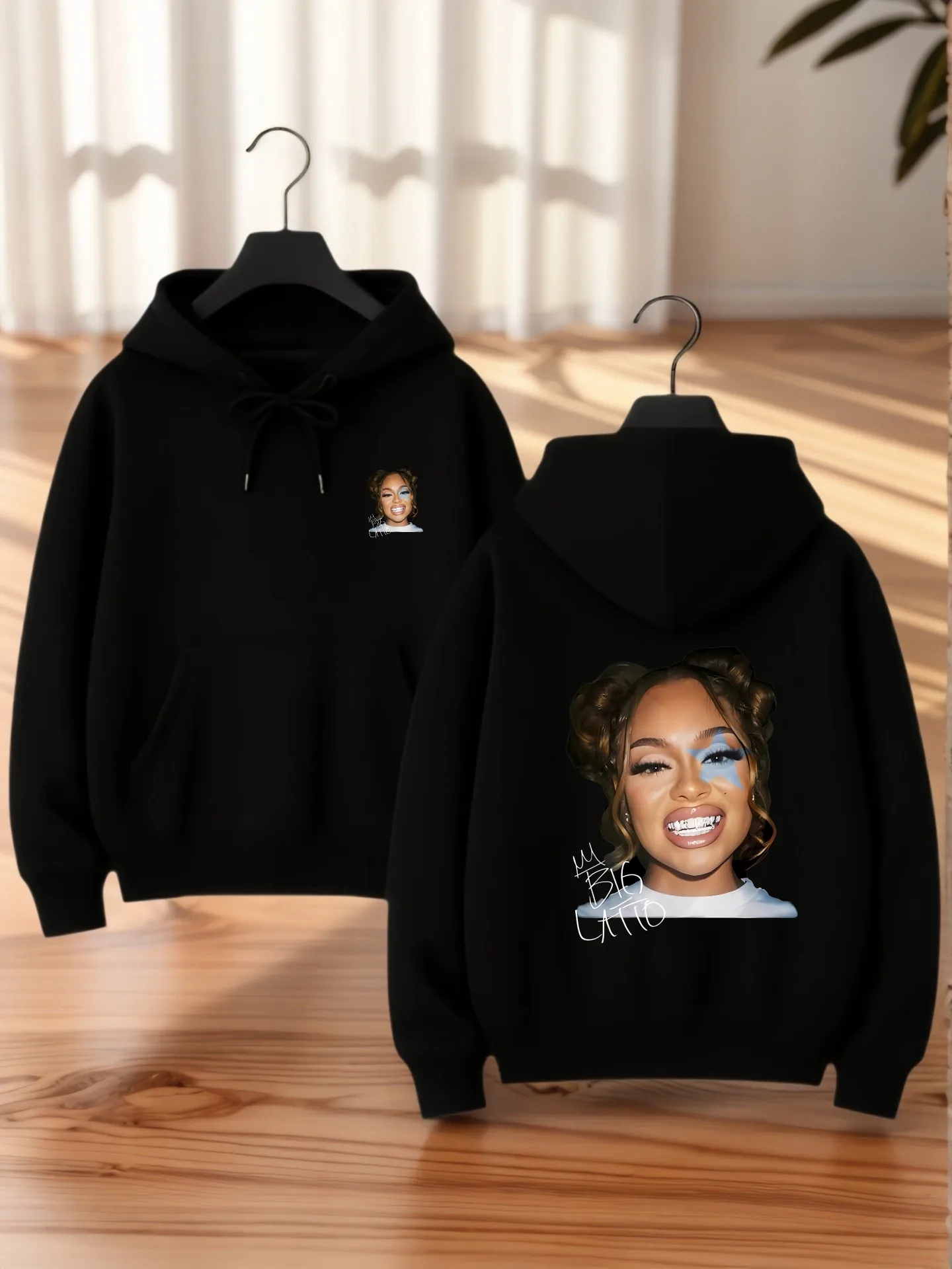 

Женская толстовка с графическим рисунком, милый принт, повседневная эстетика, мягкая ткань, зимние наряды для женщин, для подростков