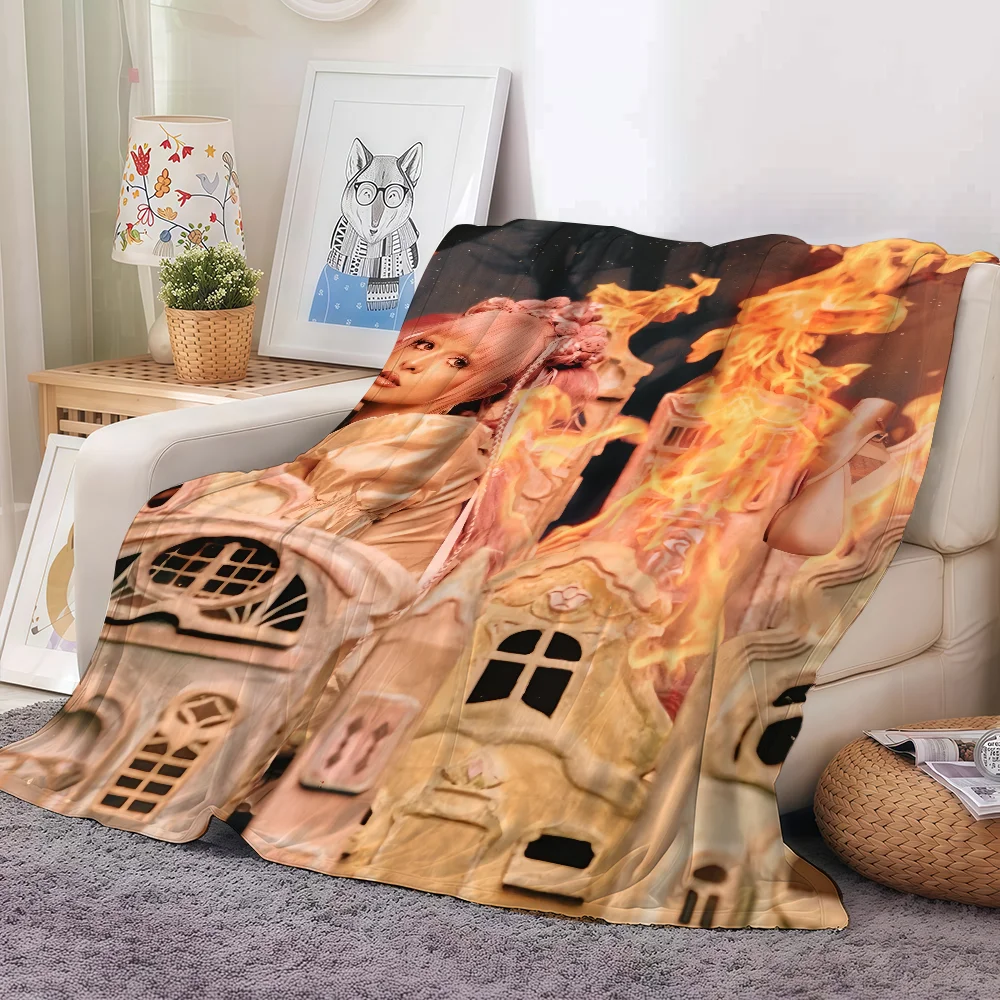 

Singer Melanie Martinez Hades Music Blanket Warm Soft Suitable For Bedroom Sofa Bed Living Room Office Travel Camping Gifts