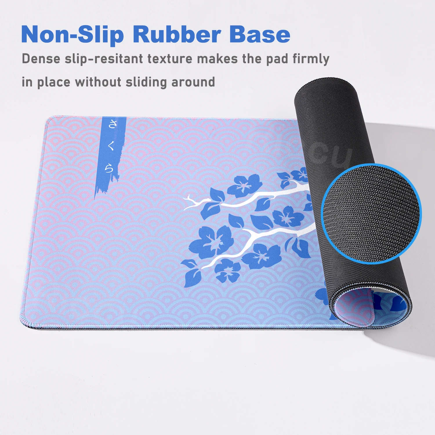 日本桜マウスパッドラップトップゲームデスクマット桜マウスパッドアニメオフィスカーペットゲーマーキーボードコンピュータデスクアクセサリー