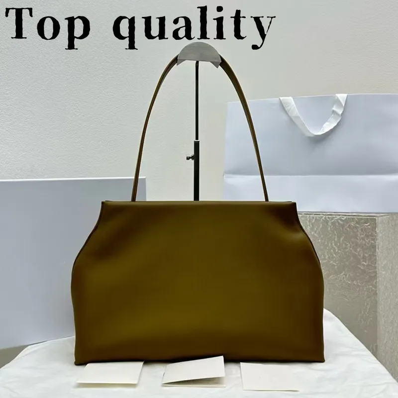 Women's minimalist tote bag women's genuine leather commuting large capacity shoulder bag women's tote bag handbag