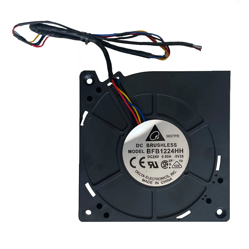 For Bambu Lab P1P Fan 120mm*32mm 4 pin cooling fan  24V DC Brushless Fan  AUX Cooling Fan For Bamboo P1P